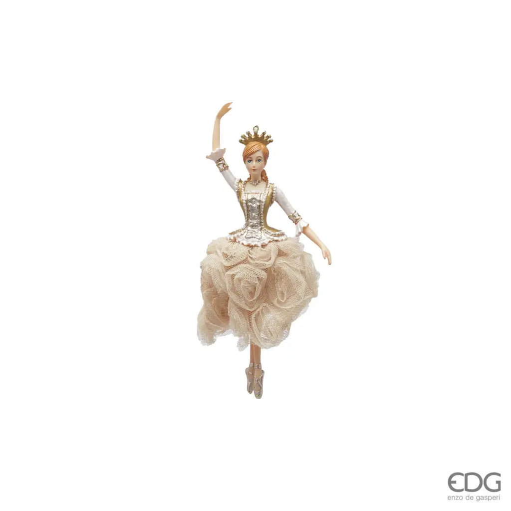 EDG - ENZO DE GASPERI | Addobbo ballerina h 17 cm | EDG