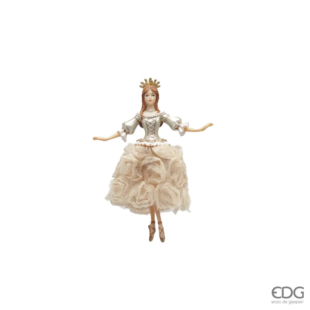 EDG - ENZO DE GASPERI | Addobbo ballerina h 17 cm | EDG