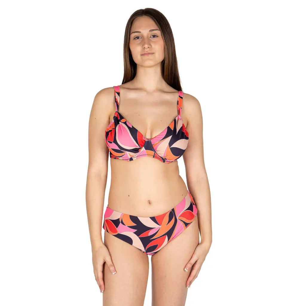 SI E’ LEI | Bikini con ferretto scorrevole e slip alto