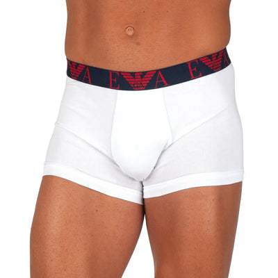 EMPORIO ARMANI | BOXER IN COTONE ELASTICIZZATO CON ELASTICO