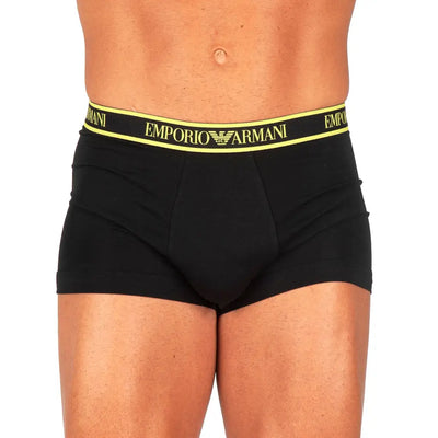 EMPORIO ARMANI | BOXER IN COTONE ELASTICIZZATO CON ELASTICO