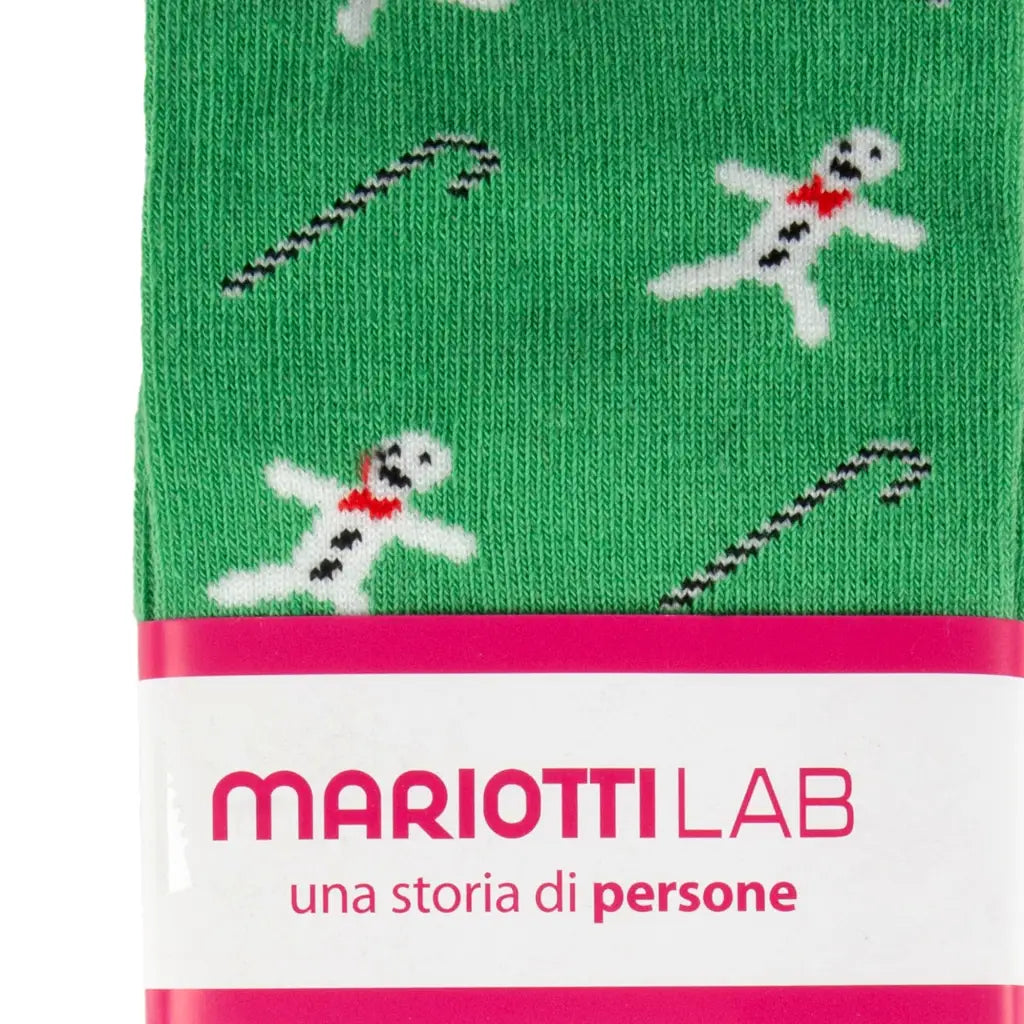 MARIOTTI LAB | Calzino lungo in caldo cotone in fantasia