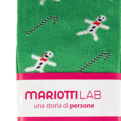 MARIOTTI LAB | Calzino lungo in caldo cotone in fantasia