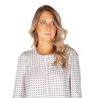 LINCLALOR | CAMICIA DA NOTTE A SERAFINO CON SPRONE A MANICA