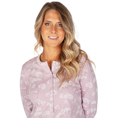 LINCLALOR | CAMICIA DA NOTTE A SERAFINO A MANICA LUNGA