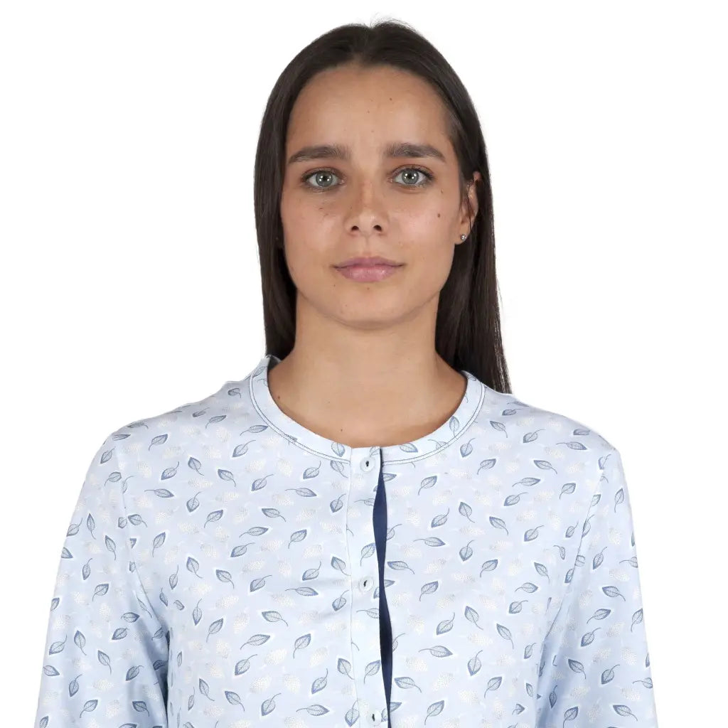 LINCLALOR | Camicia da notte donna completamente aperta