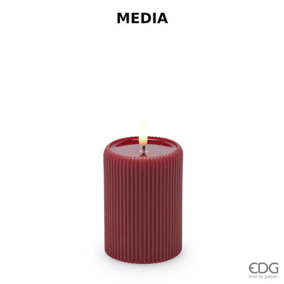 EDG - ENZO DE GASPERI | Candela led a batteria Lounge Rosso