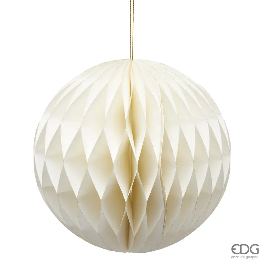 EDG - ENZO DE GASPERI | Decoro natalizio sfera origami