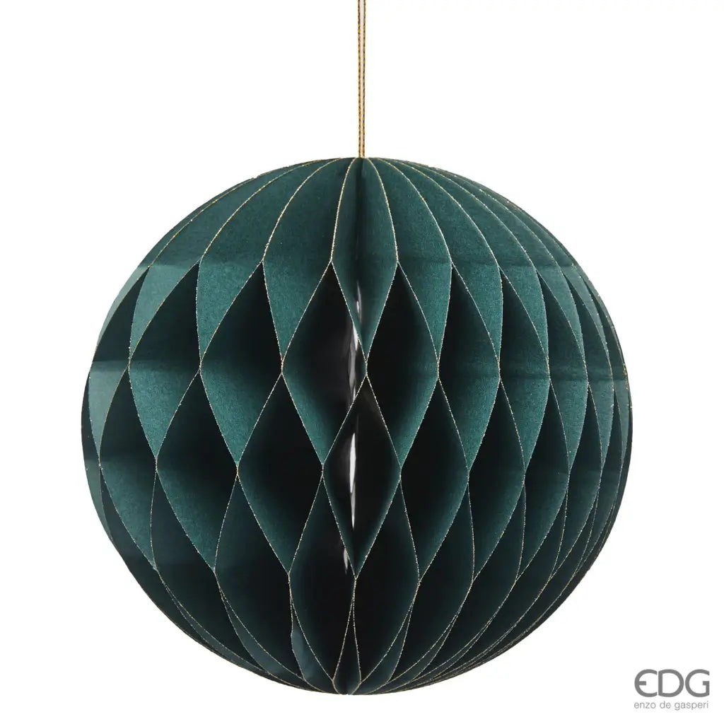 EDG - ENZO DE GASPERI | Decoro natalizio sfera origami