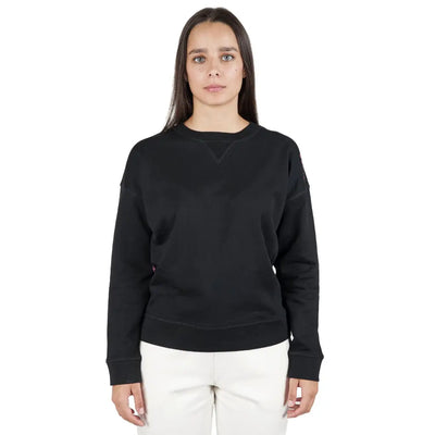 GRABS | Felpa donna paricollo oversize in cotone felpato