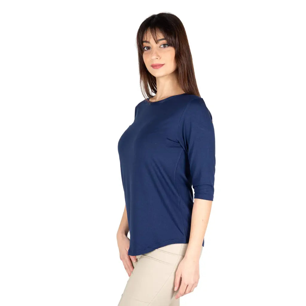 MARIOTTI LAB | Maglia donna sottogiacca con manica a 3/4