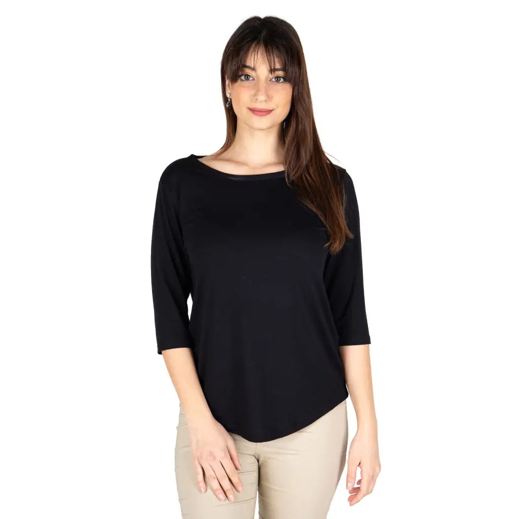 MARIOTTI LAB | Maglia donna sottogiacca con manica a 3/4