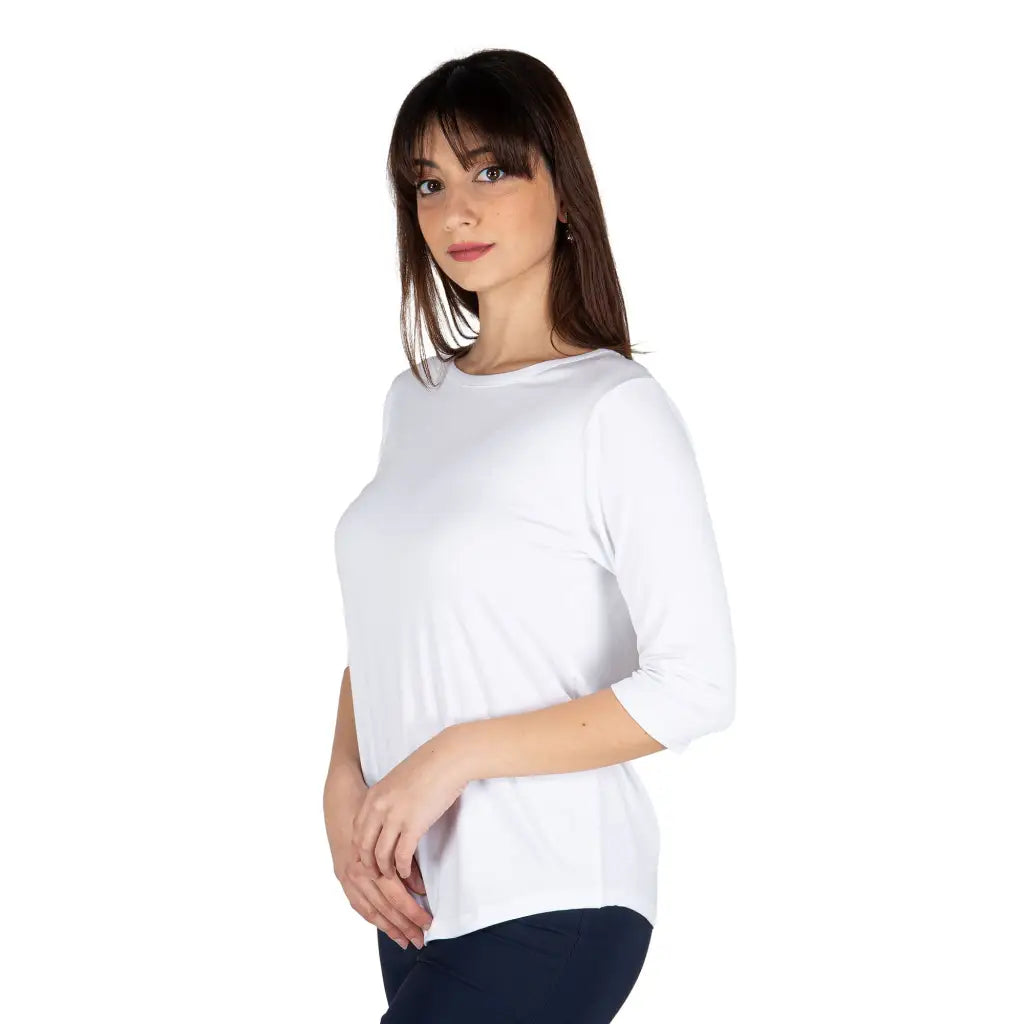 MARIOTTI LAB | Maglia donna sottogiacca con manica a 3/4