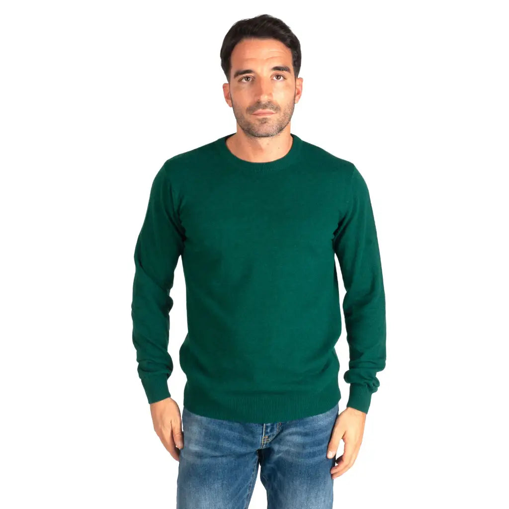 GRABS | Maglioncino uomo girocollo in Lana & Cashmere light