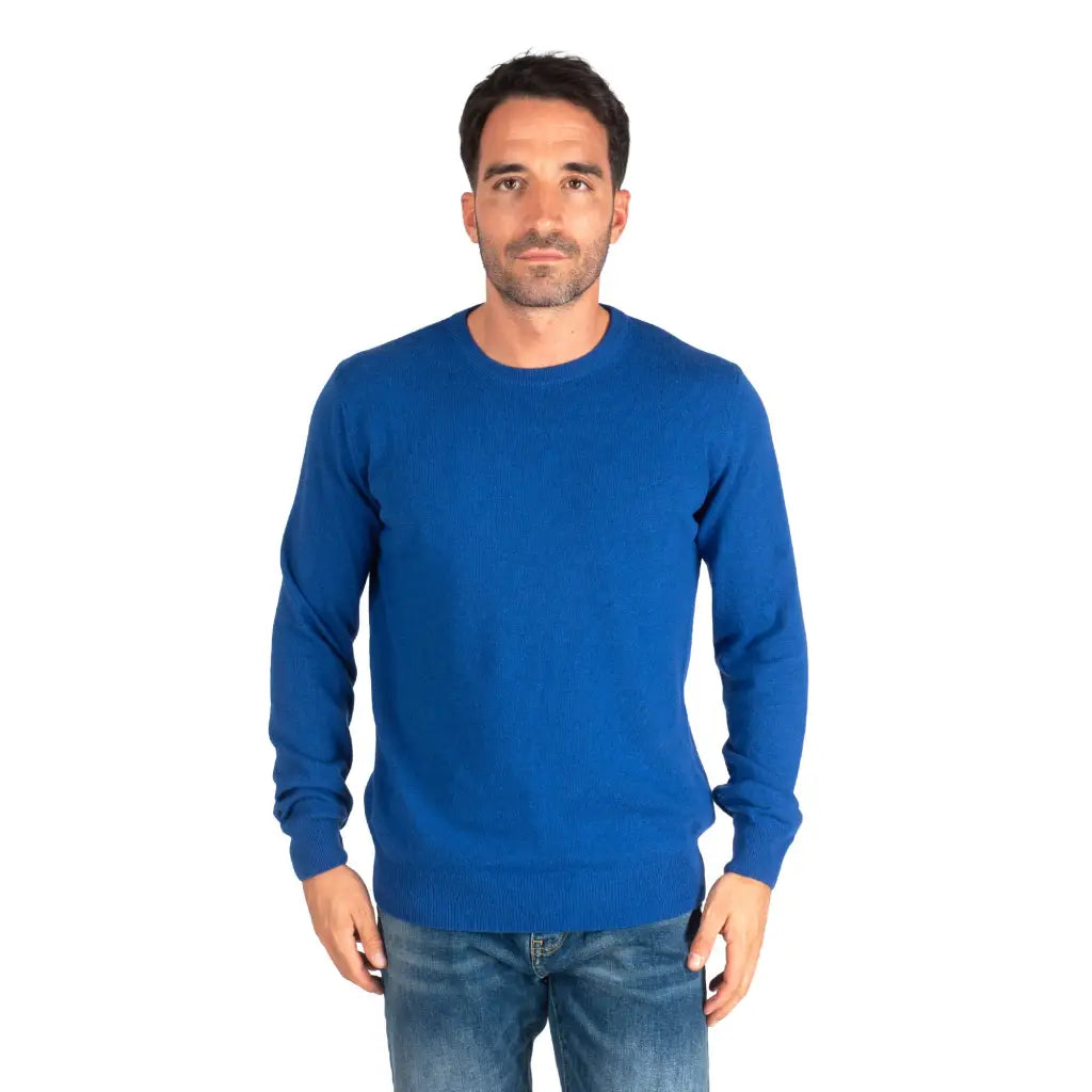 GRABS | Maglioncino uomo girocollo in Lana & Cashmere light