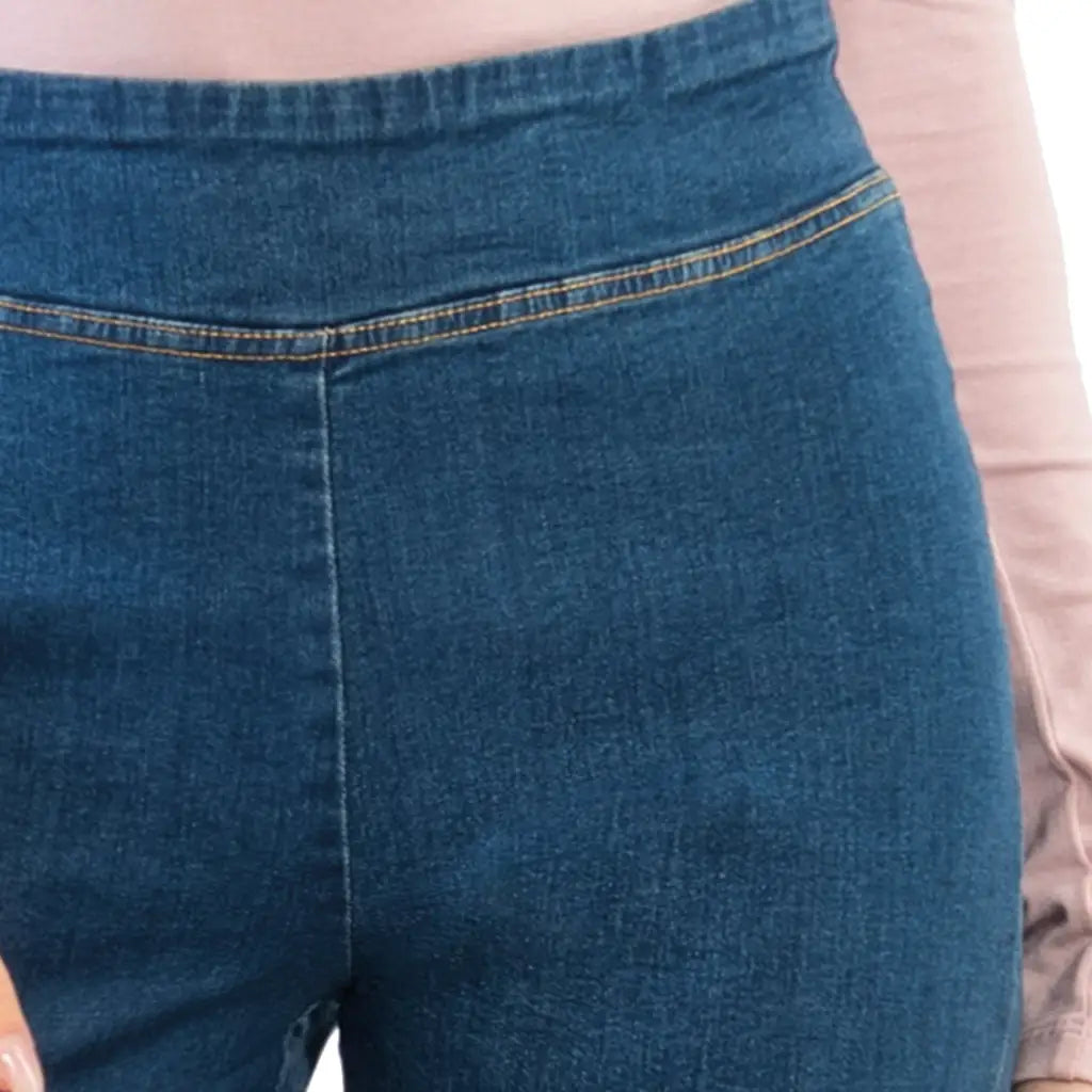 SI E’ LEI | Pantalone donna effetto jeans senza zip