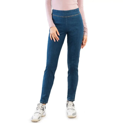 SI E’ LEI | Pantalone donna effetto jeans senza zip