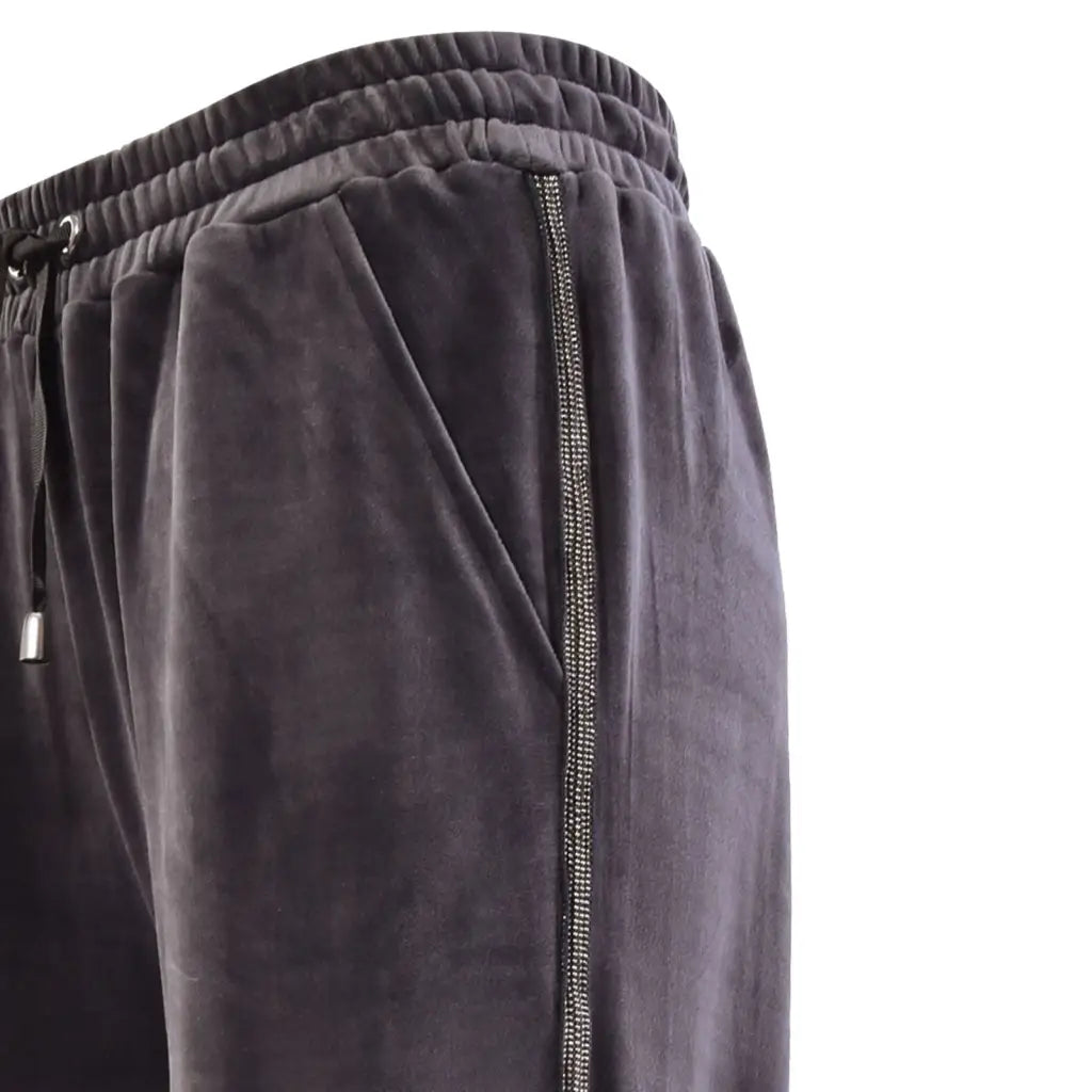 VERDISSIMA | Pantalone donna lungo dritto con tasche