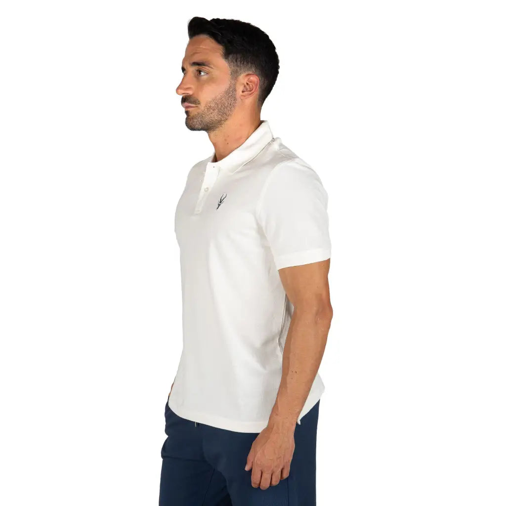 GRABS | POLO UOMO MEZZA MANICA IN COTONE PIQUE’ BIOLOGICO