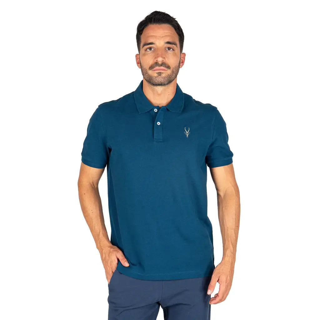 GRABS | POLO UOMO MEZZA MANICA IN COTONE PIQUE’ BIOLOGICO