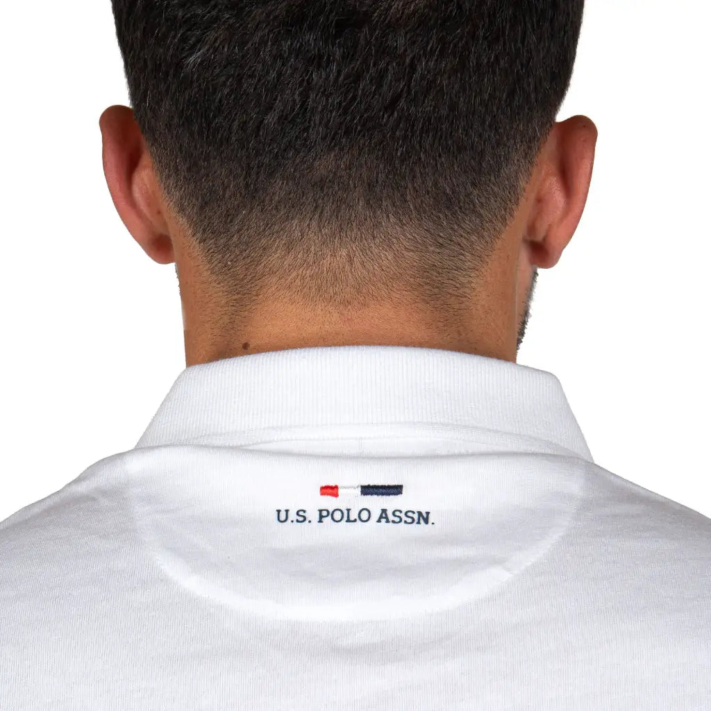 U.S. POLO ASSN. | polo uomo mezza manica in jersey