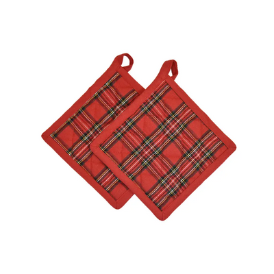 GALTEX | Set 2 presine in fantasia Tartan | Galtex | UNICA