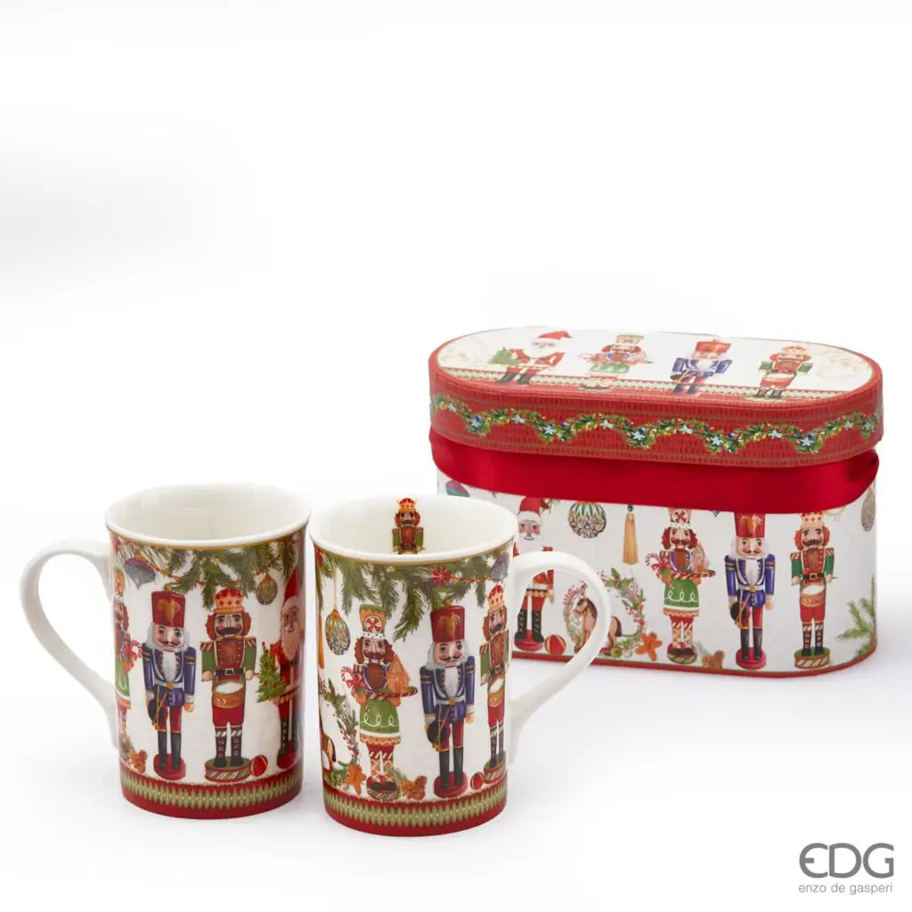 EDG - ENZO DE GASPERI | Set 2 tazze mug in porcellana