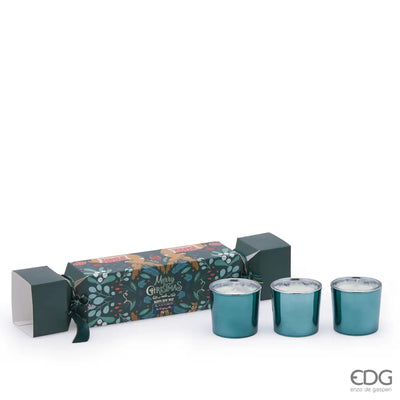 EDG - ENZO DE GASPERI | Set di 3 candele Joyful Black