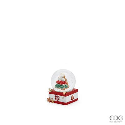 EDG - ENZO DE GASPERI | Sferacqua Babbo Natale h 9 cm d 6,5