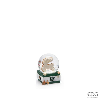 EDG - ENZO DE GASPERI | Sferacqua Babbo Natale h 9 cm d 6,5