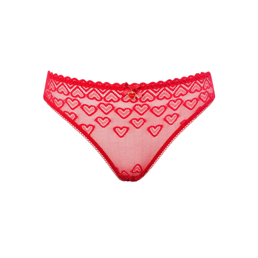 VERDISSIMA | Slip in pizzo con cuori Seduction Heart