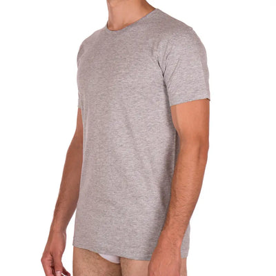 RAGNO | T-Shirt uomo a mezza manica paricollo in cotone