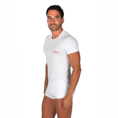 EMPORIO ARMANI | T-SHIRT UOMO A PARICOLLO A MEZZA MANICA