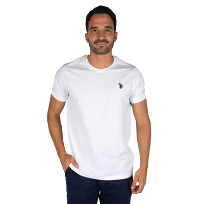 U.S. POLO ASSN. | T-shirt uomo paricollo a mezza manica