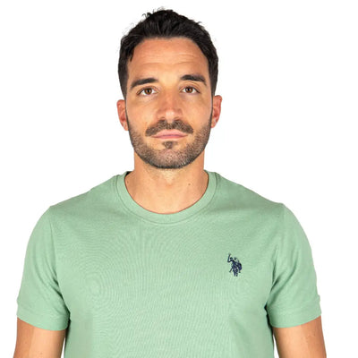 U.S. POLO ASSN. | T-shirt uomo paricollo a mezza manica