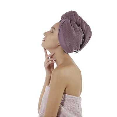 MAISON SUCREE | turbante per capelli in spugna di cotone